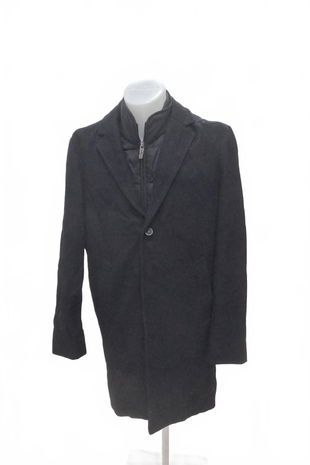 Pánský zimní kabát Genesis, barva černá, velikost M