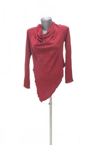 Dámská halenka Shein, barva bordó, velikost 2XL