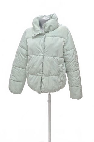 Dámská zimní bunda Cropp, barva zelená, velikost XL