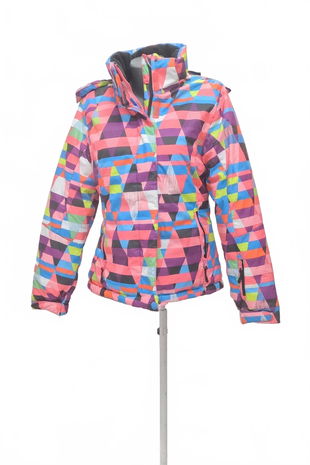 Dámska zimná bunda Genesis, farba viacfarebná, veľkosť L