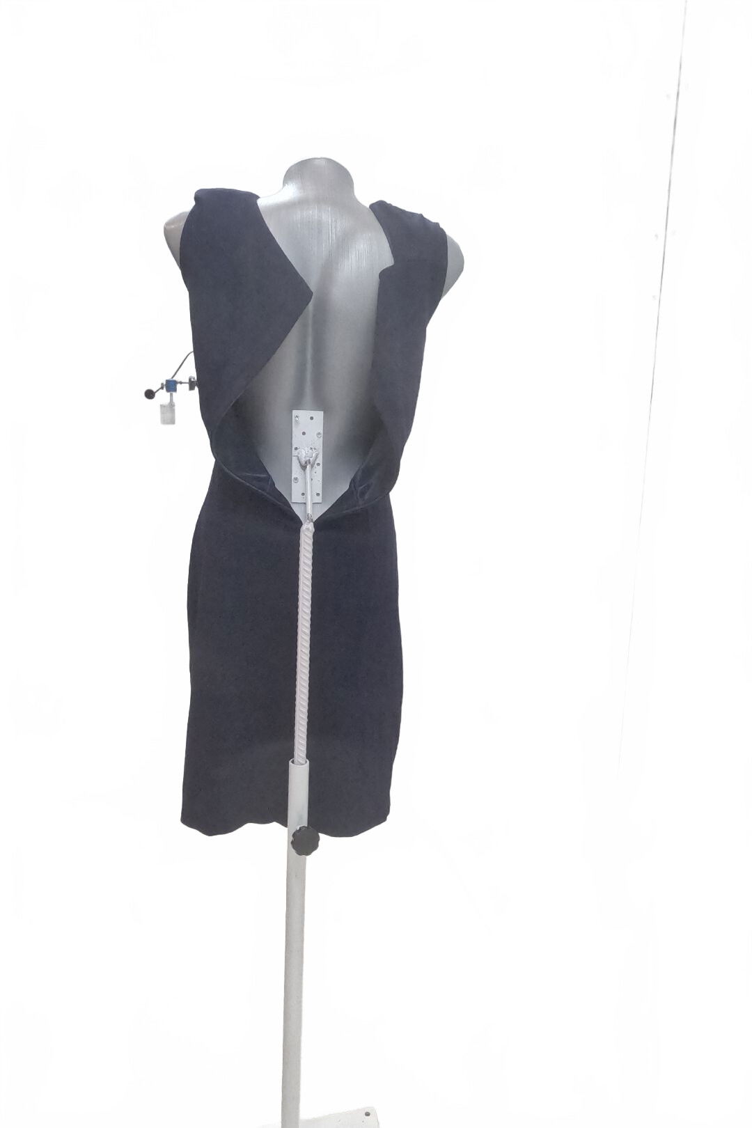 Dámske šaty Mango, farba modrá, veľkosť S