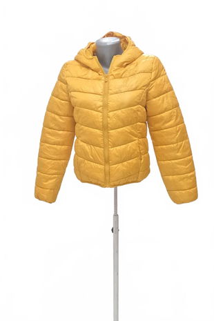 Dámska bunda Sinsay, farba žltá, veľkosť 34