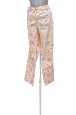 Dámské kalhoty Genesis, barva květovaná, velikost 46