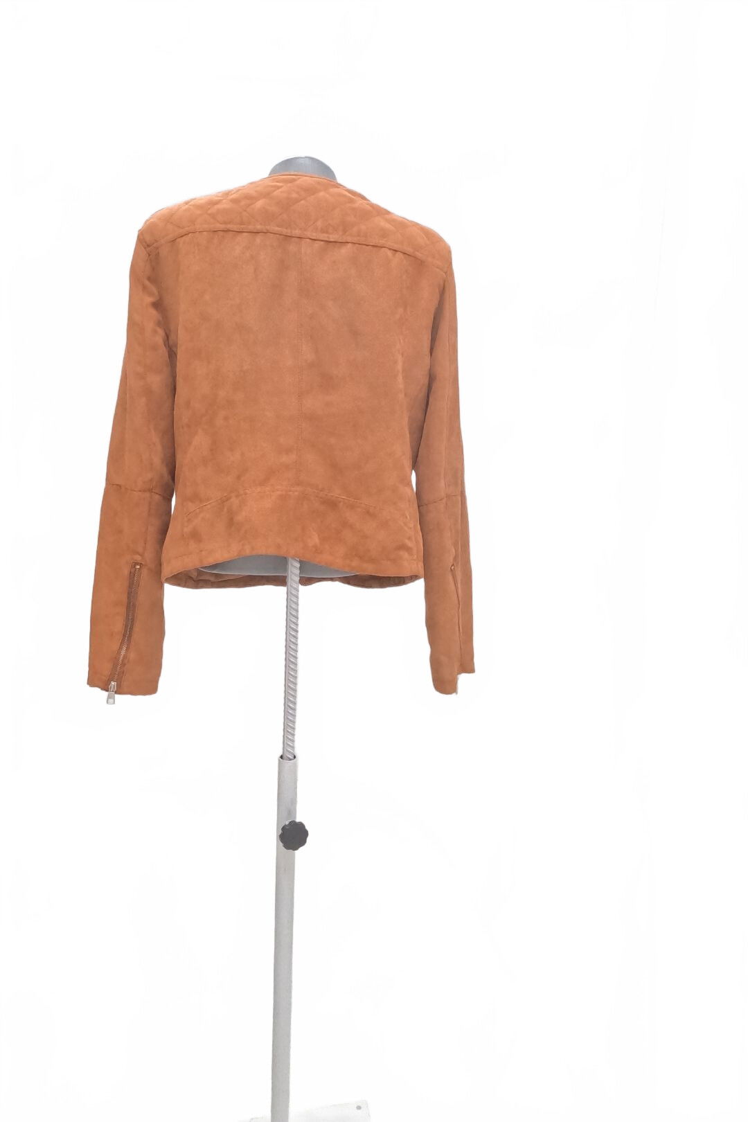 Dámska bunda Amisu, farba oranžová, veľkosť 42