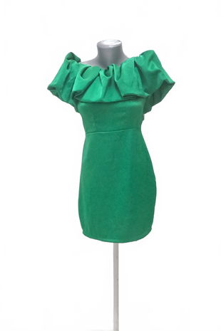 Dámske šaty Genesis, farba zelená, veľkosť S