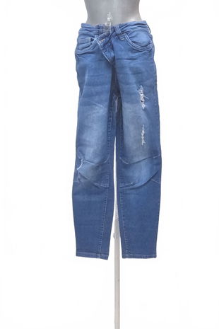 Dámske nohavice John Baner, farba denim, veľkosť 40