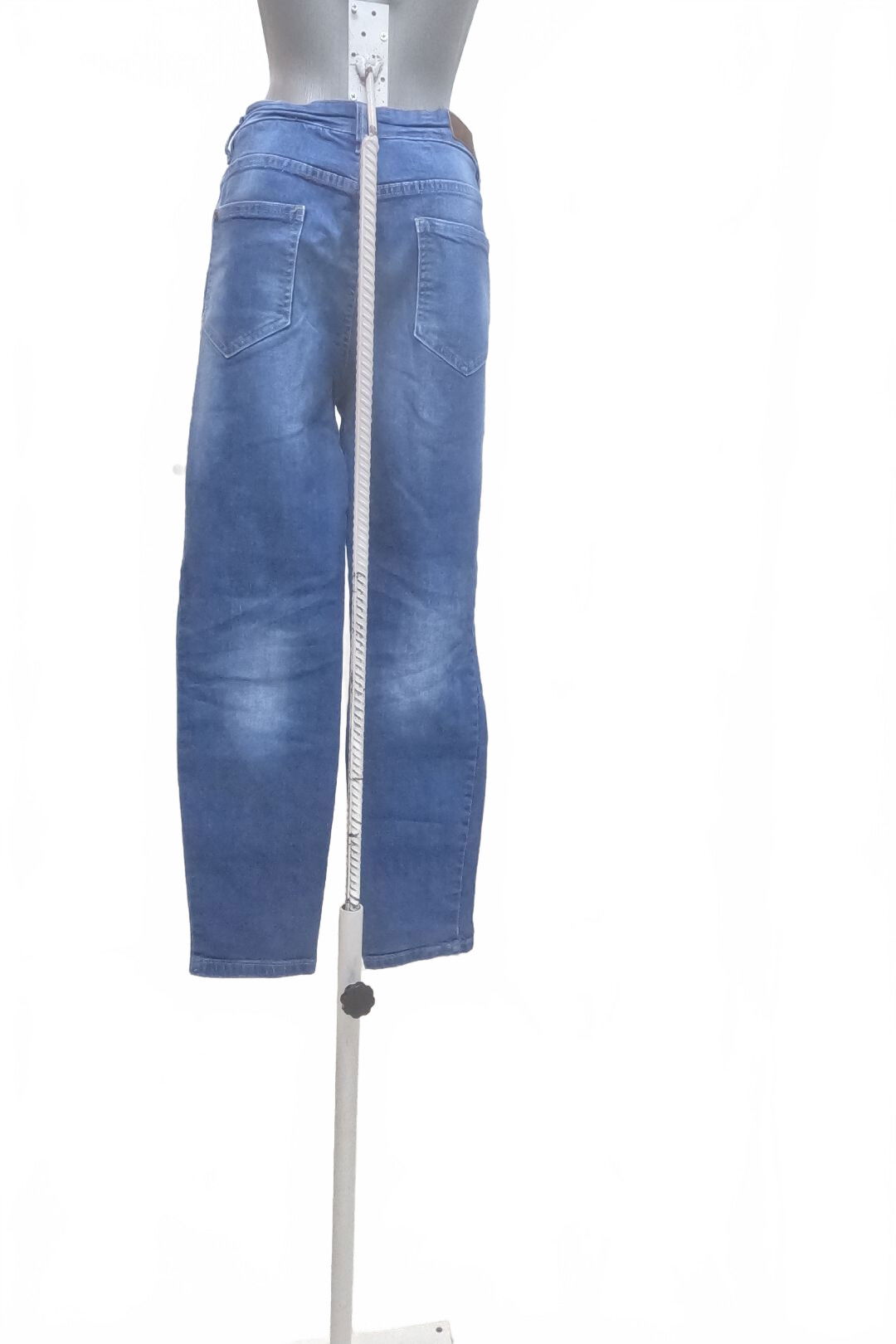 Dámske nohavice John Baner, farba denim, veľkosť 40
