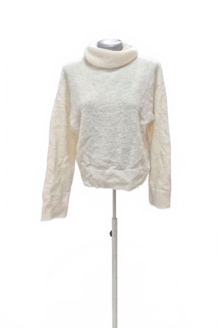 Dámsky sveter Reserved, farba biela, veľkosť S