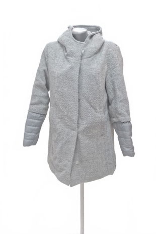 Dámsky zimný kabát Fisherfield, farba sivá, veľkosť L