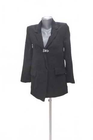 Dámske sako Pull&Bear, farba čierna, veľkosť S