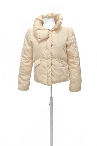 Dámska zimná bunda Cropp, farba béžová, veľkosť XS