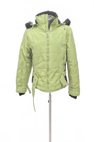 Dámská zimní bunda Genesis, barva zelená, velikost XL