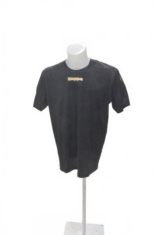 Pánské tričko Kappa bez potisku, barva černá, velikost XL