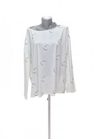 Dámské tričko Genesis bez potisku, barva vzorovaná, velikost 2XL