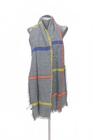 Dámská šála Gate, barva vzorovaná