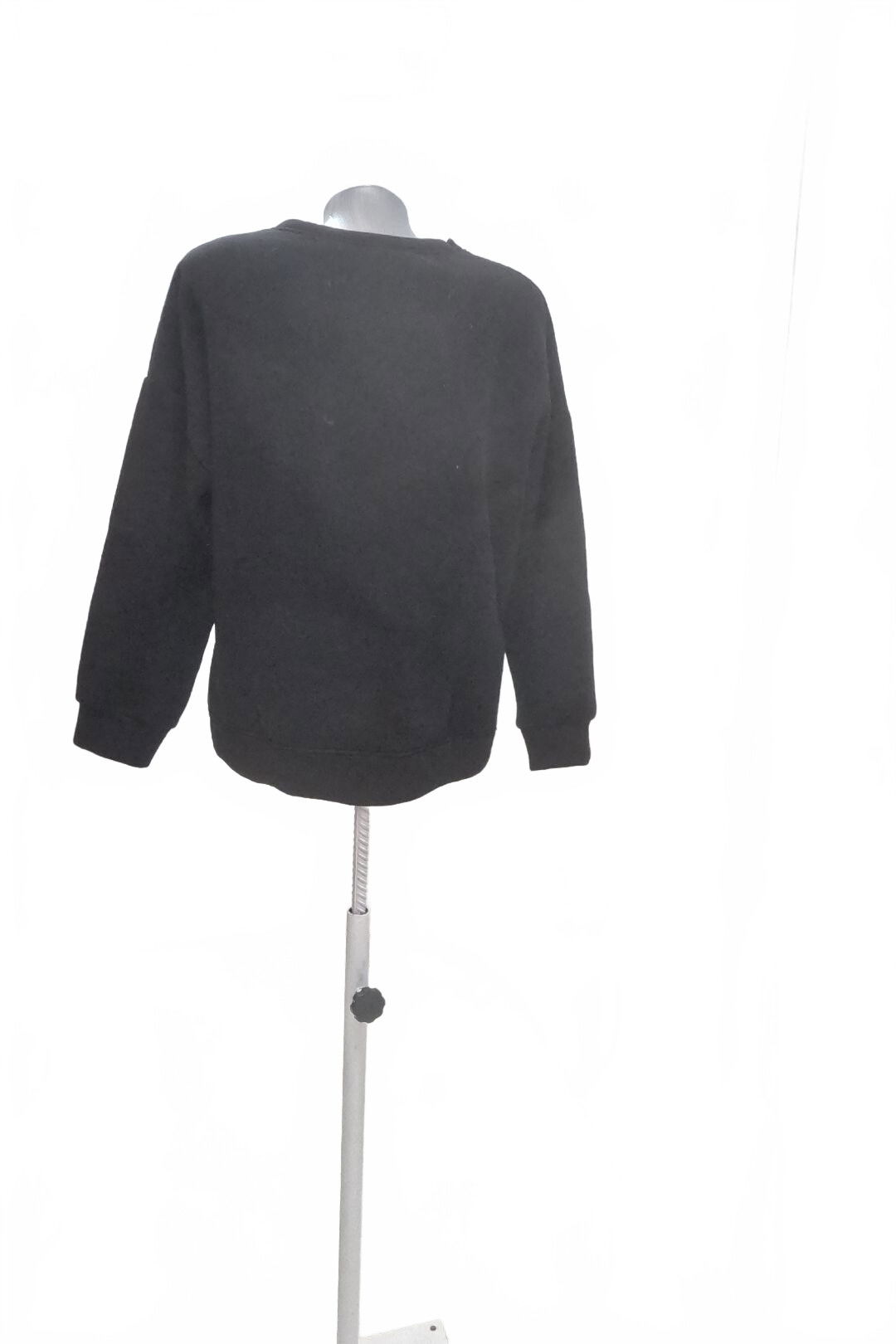 Dámská mikina Genesis s potiskem, barva černá, velikost XL