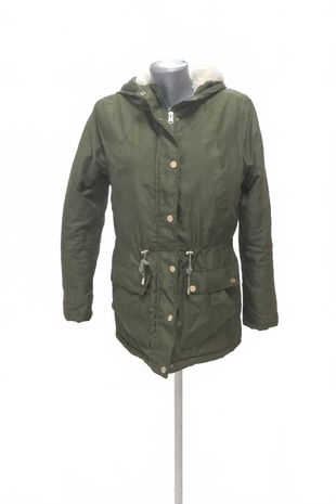 Dámska bunda Gate, farba khaki, veľkosť M