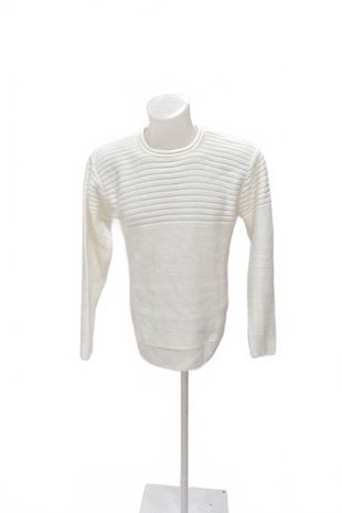 Pánský svetr Genesis, barva bílá, velikost XL