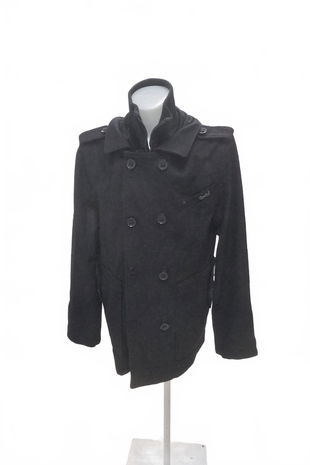 Pánský zimní kabát Genesis, barva černá, velikost L