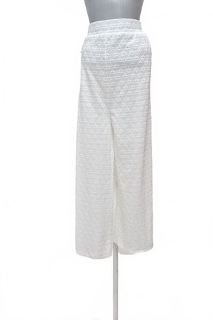 Dámské kalhoty Janina, barva bílá, velikost XL