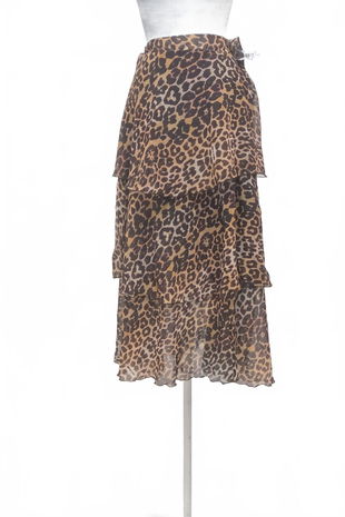 Dámska sukňa Deezee, farba zvieracie vzory, veľkosť XS