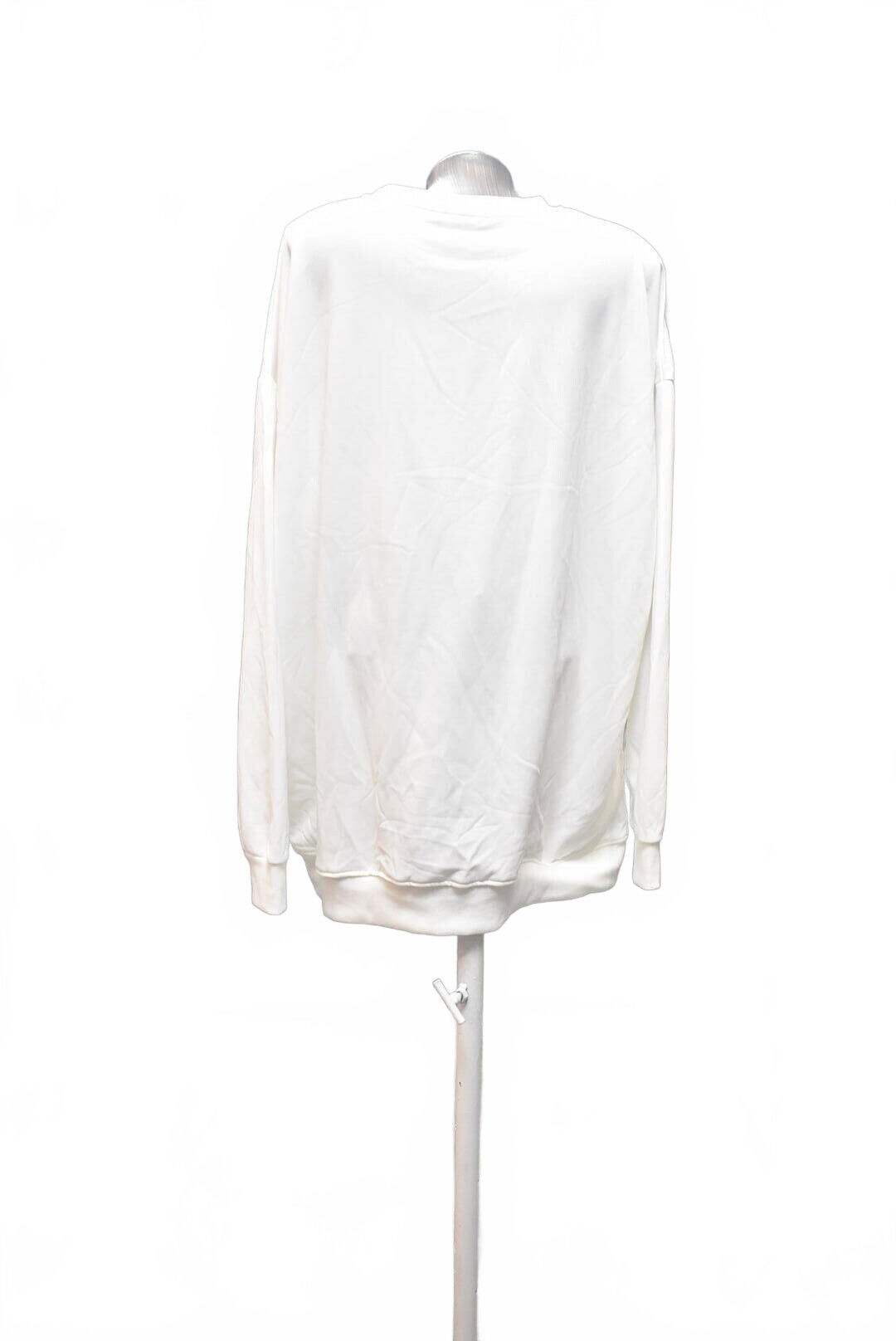 Dámská mikina Genesis s potiskem, barva bílá, velikost 3XL