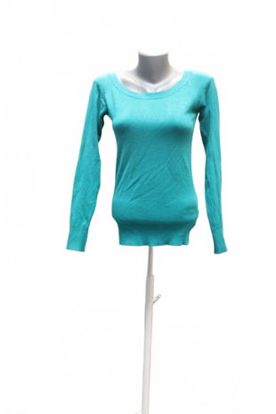 Dámsky sveter Clockhouse / Ckh, farba tyrkysová, veľkosť S