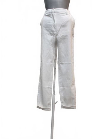 Dámske nohavice Next, farba biela, veľkosť 40