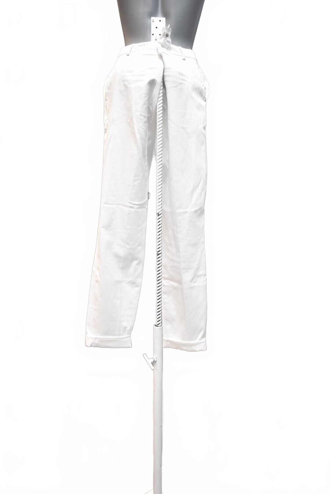 Dámske nohavice Next, farba biela, veľkosť 40