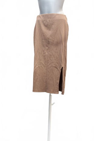 Dámská sukně Beloved, barva hnědá, velikost XL