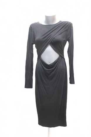 Dámske šaty River Island, farba čierna, veľkosť 44