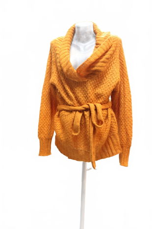 Dámský svetr Genesis, barva oranžová, velikost XL