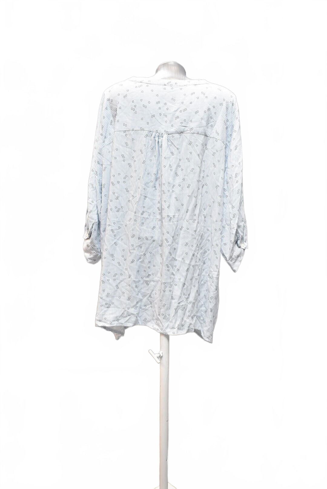 Dámské tričko Janina bez potisku, barva pruhovaná, velikost 56