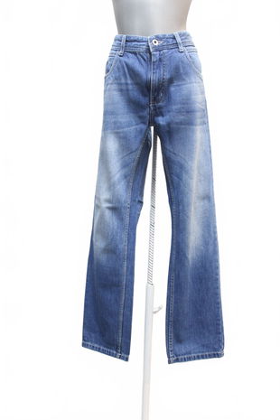 Pánské kalhoty Genesis, barva denim, velikost XL