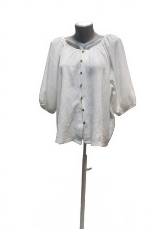 Dámská halenka Genesis, barva bílá, velikost XL