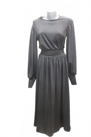 Dámske šaty Na-Kd, farba čierna, veľkosť S