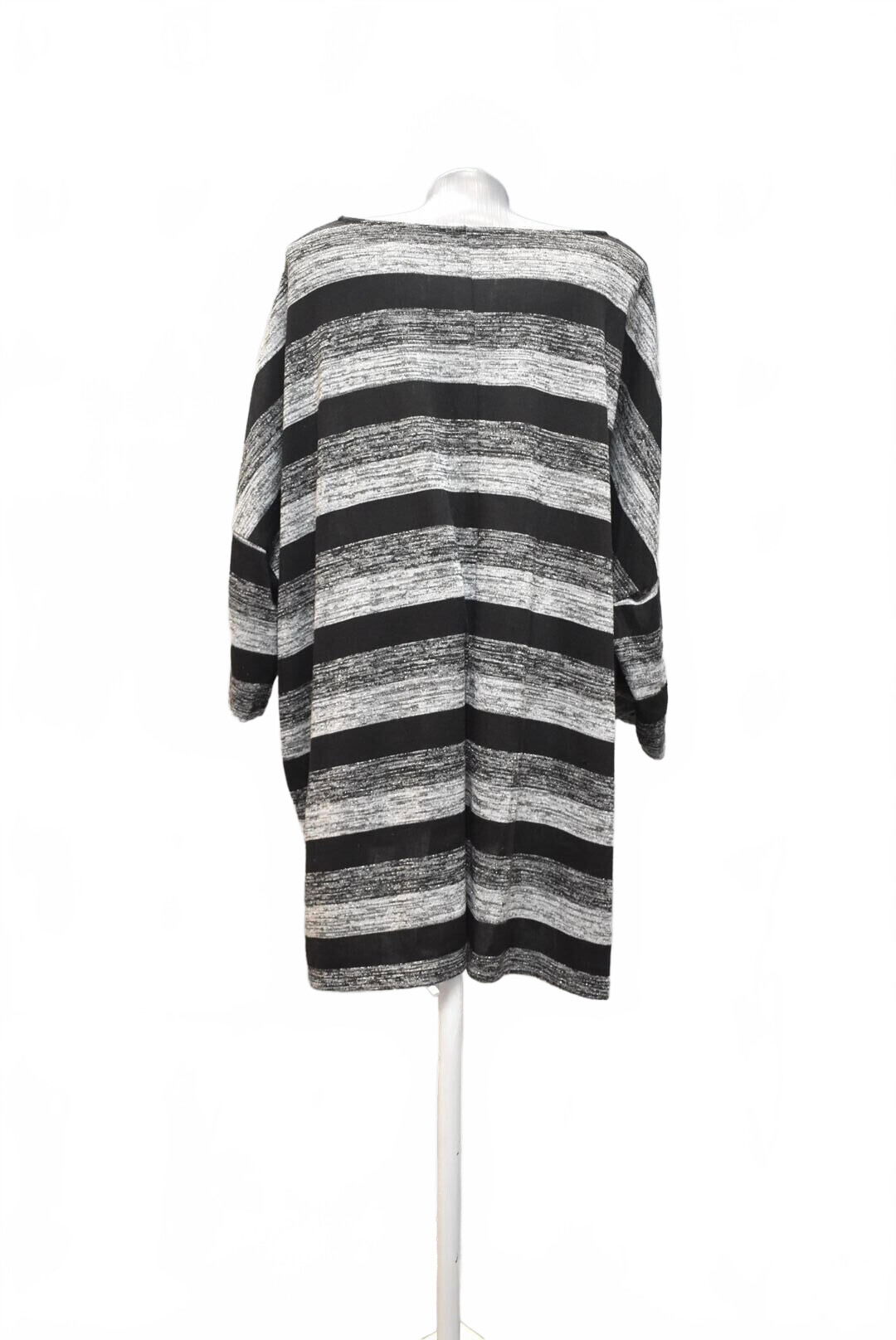 Dámské tričko Janina bez potisku, barva pruhovaná, velikost 52