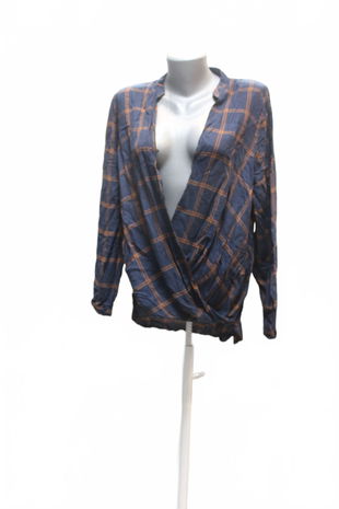 Dámske tričko Tu bez potlače, farba vzorovaná, veľkosť 44