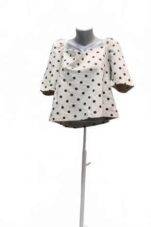 Dámské tričko H&M bez potisku, barva vzorovaná, velikost XL