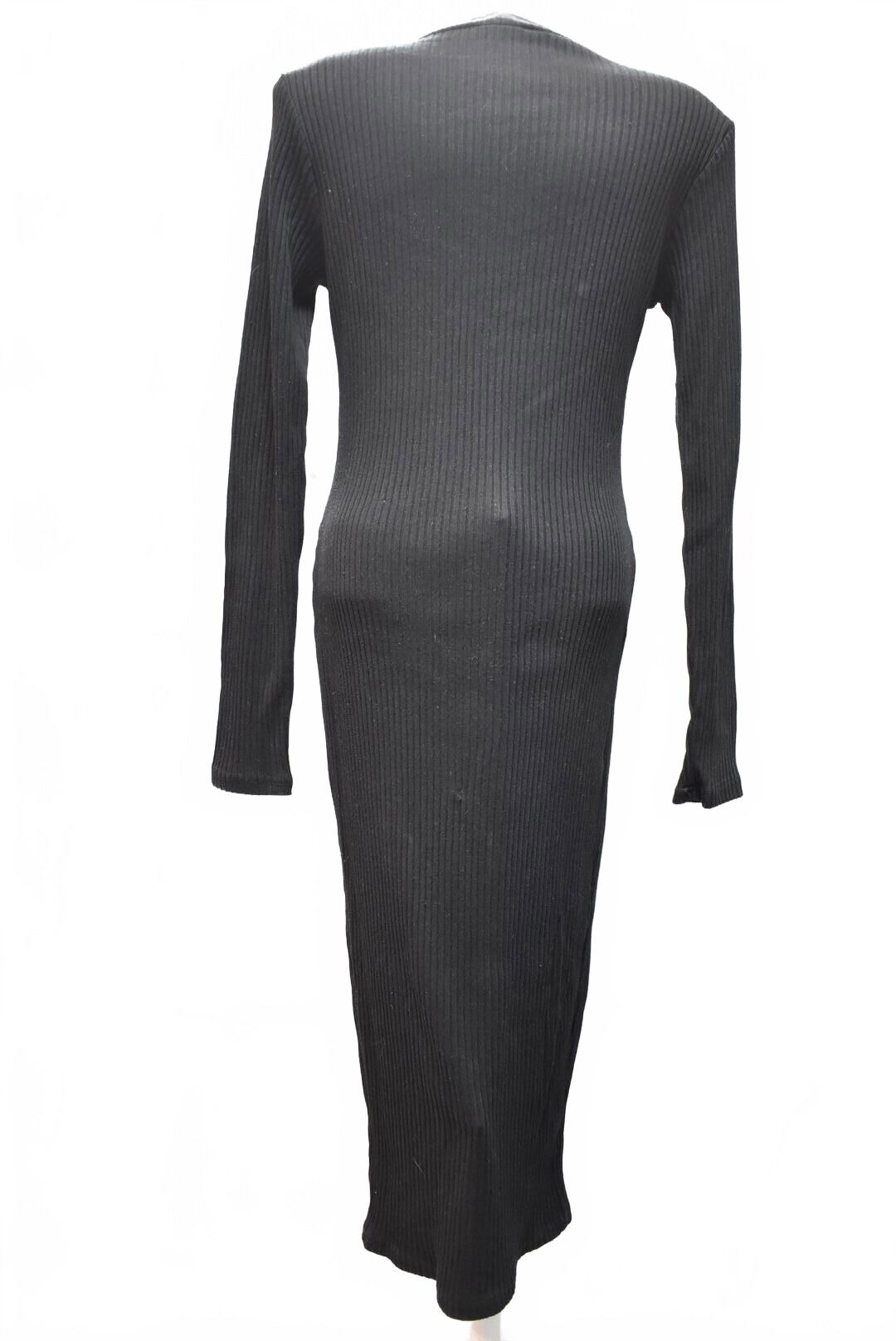 Dámske šaty Amisu, farba čierna, veľkosť 42