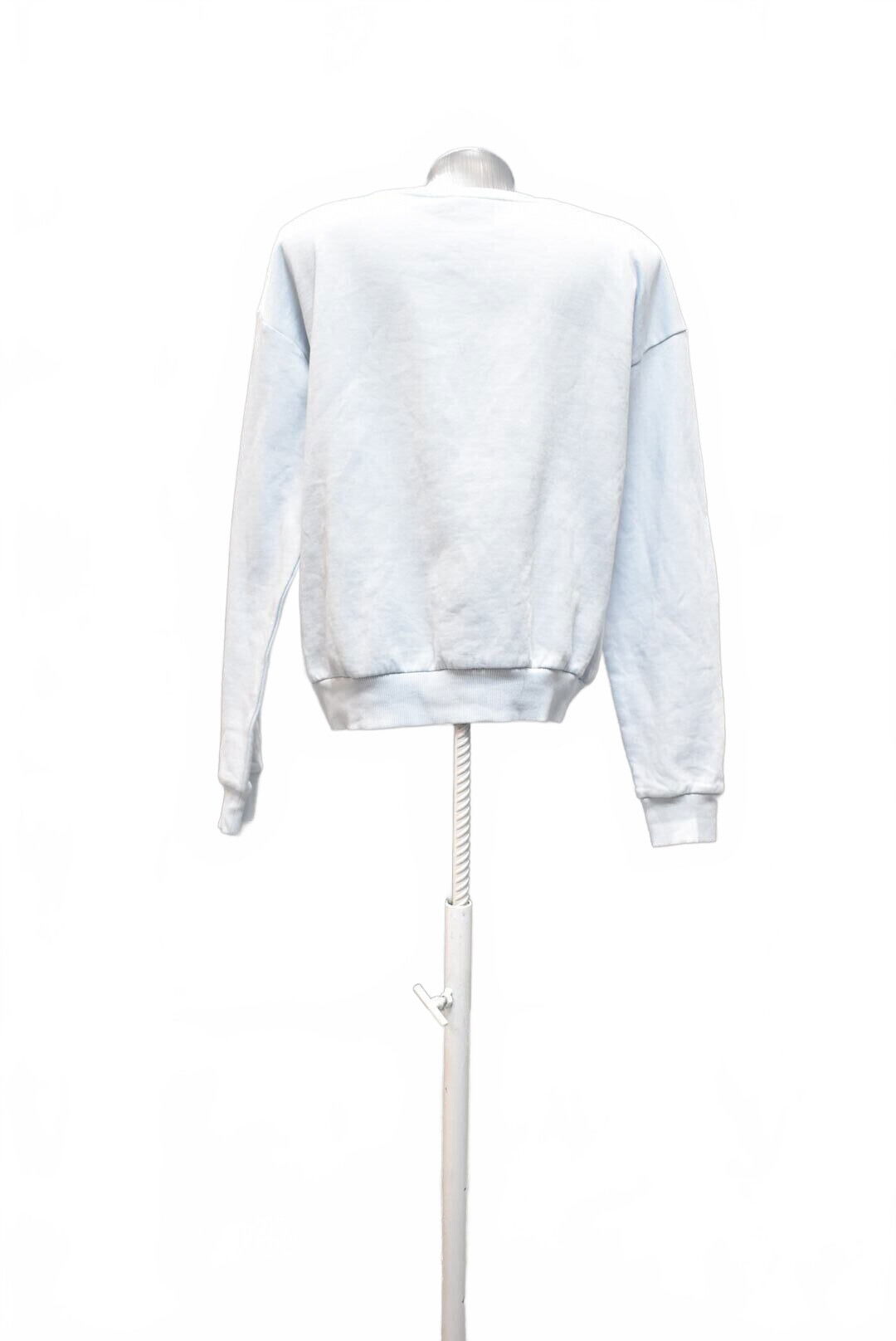 Dievčenská mikina Kappahl s potlačou, farba modrá, veľkosť 170