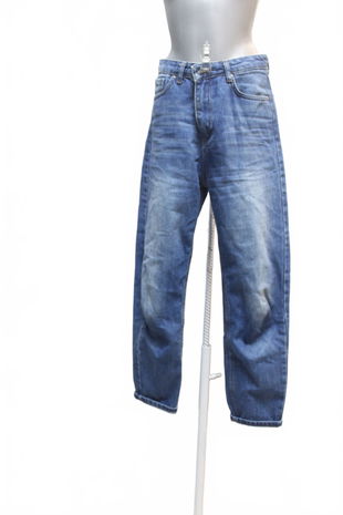 Dámske nohavice Trendyol, farba denim, veľkosť 36