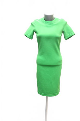 Dámske šaty H&M, farba zelená, veľkosť XS