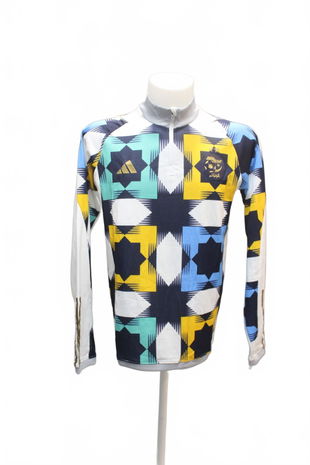 Pánská mikina Adidas bez potisku, barva vícebarevná, velikost L