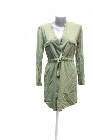 Dámske šaty Cropp, farba khaki, veľkosť S