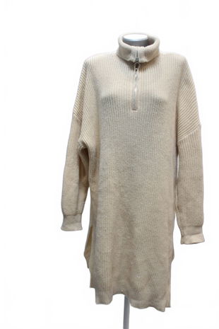 Dámský svetr Shein, barva béžová, velikost 3XL