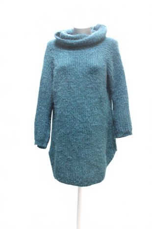 Dámsky sveter Genesis, farba tyrkysová, veľkosť M