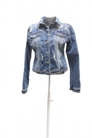 Dámská bunda Genesis, barva denim, velikost 2XL