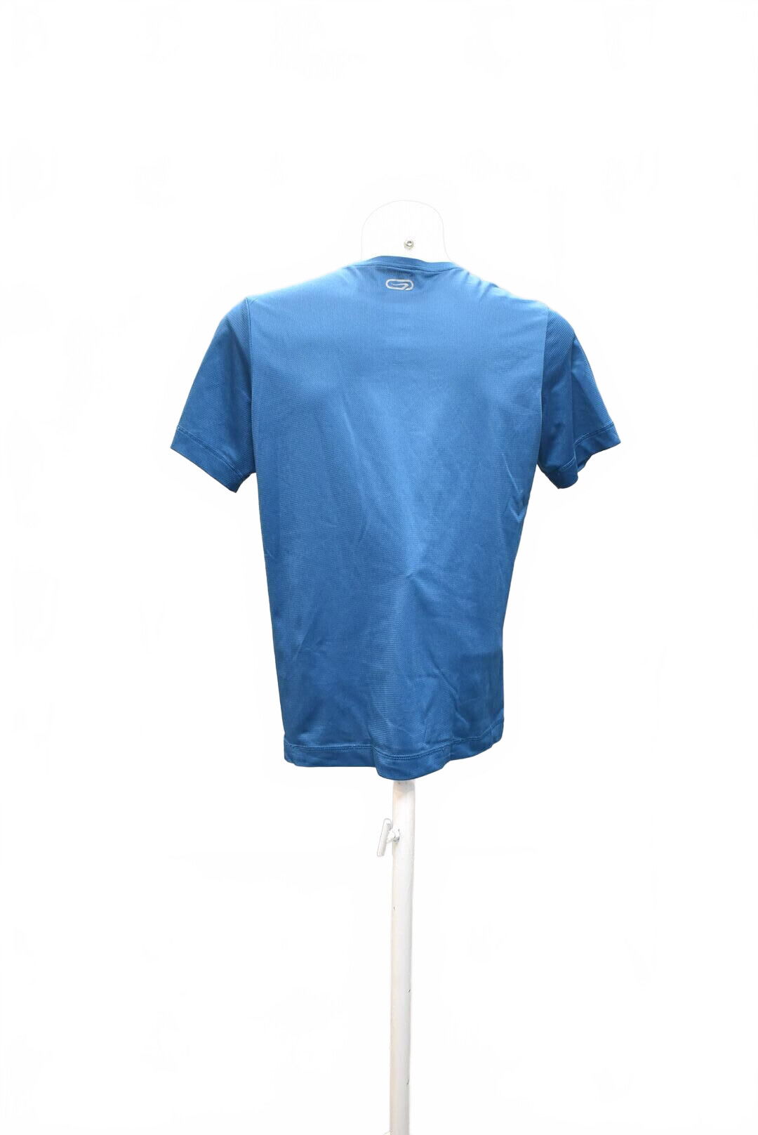 Pánské tričko Decathlon bez potisku, barva modrá, velikost M