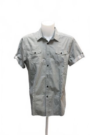 Pánská košile s krátkým rukávem F&F, barva vzorovaná, velikost L